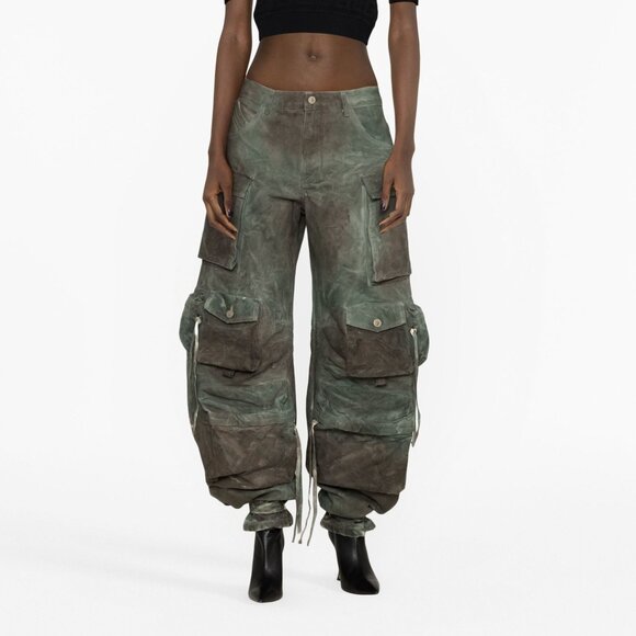 The Attico Camouflage Cargo Jeans - Picture 1 of 6